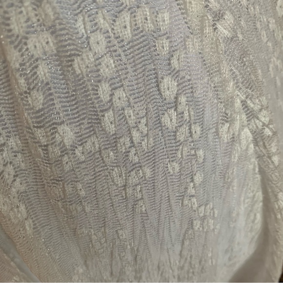 NWT BCBGeneration White Lace Dress - 10 - Picture 10 of 10